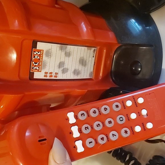 Vintage 101 Dalmatian Animated Brooktel 1997 Telephone - Picture 4 of 13